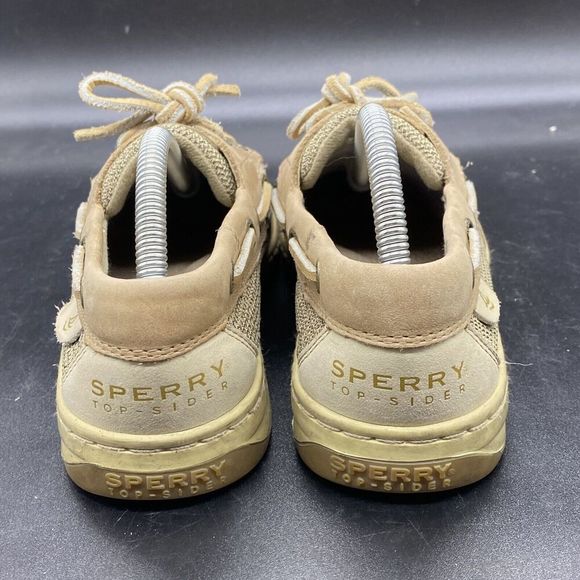 Sperry Top-Sider Ladies Brown Light Leather Boat Shoes #9276619 Women’s 6M EUC - Picture 4 of 6